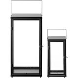 House Nordic Steklene lanterne v kompletu 2 ks (višina 50 cm) Ibra – | Shoptok.si