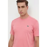 Lacoste Kratka majica moški, roza barva