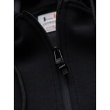 Ombre Unzipped hoodie sweatshirt in streetwear style - black | shoptok.hr