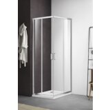 Tuš kabina 1200x800x2000mm kvadratna hrom Dasbad | Eponuda.ba