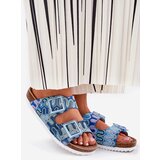 S. BARSKI Women's Slippers With Buckles And Glitter S.Barski | Shoptok.si