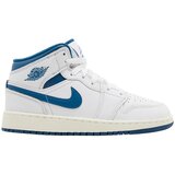 Nike Visoke superge Jordan 1 Mid SE Industrial Blue (GS) Bela Cene