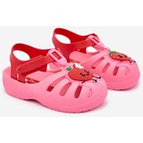 Ipanema Children's Velcro Sandals Fruits 83615 Summer XIV Pink-Red | Shoptok.si