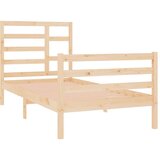  Okvir za krevet od masivnog drva 90 x 190 cm 3FT jednokrevetni | shoptok.hr
