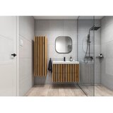 Modern Living kombiniran umivalnik line, imitacija hrasta, črna | Shoptok.si