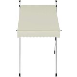 Maison Chic Ročno zložljiva tenda - Senčniki 100 cm krem, (22041660) Cene