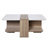 Alples klubska miza, 100/60/42 cm peščene barve | Shoptok.si