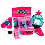  Foldable 2-in-1 Doll Passenger Plane Pink | Shoptok.si