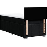  Box spring krevet s madracem crni 80 x 200 cm od tkanine | shoptok.hr