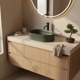 REA Bath Umivalnik na podstavku Vanda Olive Matt | Shoptok.si