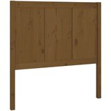  Posteljno vzglavje medeno rjavo 105,5x4x100 cm trdna borovina, (20645002) | Shoptok.si
