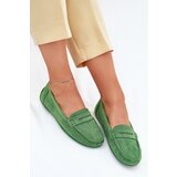 Boto Women's Suede Moccasins Green Lenvie | Shoptok.si