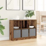  Kreveta s ladicama Staro drvo 88,5 x 27,5 x 63,5 cm | shoptok.hr