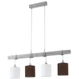 Eglo Zamenski abažur za luster na sajli TOWNSHEND, prečnik 15 cm, braon | Eponuda.com