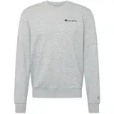 Champion Authentic Athletic Apparel Sweater majica siva melange / crvena / crna