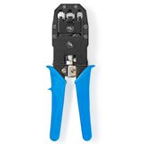 Nedis CCGB89510BU Klesta za krimpovanje CAT5, CAT5e, CAT6, CAT6a, RJ10, RJ11, RJ45, Secenje + skidanje | Eponuda.com