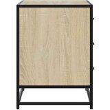 vidaXL Ormar s ladicama sonoma hrast 70x41x56 cm izrađeno drvo | shoptok.hr