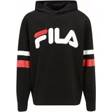 Fila Sweater majica 'LUOHE' crvena / crna / bijela