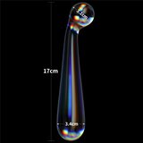 Lovetoy Twilight Gleam Glass Dildo Alluring Arc | Shoptok.si