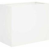  Vrtna saksija 2 kom. Bijela 60 x 30 x 40 cm Čelična vrata | shoptok.hr