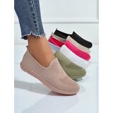 Resti Aelia women's pink fabric shoes, comfortable flat heel moccasins | Shoptok.si
