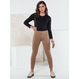DStreet Spodnie damskie MODSTORY kamelowe | Shoptok.si