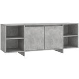 TV ormarić siva boja betona 130 x 35 x 50 cm od iverice | shoptok.hr