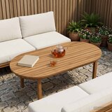  Gornji dio stola 100 x 50 x 3,5 cm Ovalni Čvrsto teak drvo Cijene