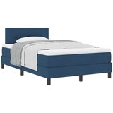  Krevet s opruga kutije s uzglavljem Plava 120 x 190 cm tkanina | shoptok.hr