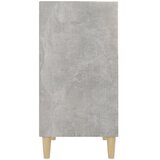 Komoda siva boja betona 57 x 35 x 70 cm od konstruiranog drva | Eponuda.ba