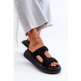 Boto Black Platform Women's Embellished Slippers Jestella | ePonuda.com