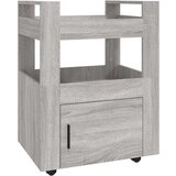  Kuhinjski voziček siva sonoma 60x45x80 cm inženirski les, (20766792) | Shoptok.si