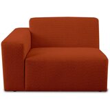 Scandic Opečnato oranžen modul za sedežno garnituro iz tkanine bouclé (levi kot) Roxy – | Shoptok.si