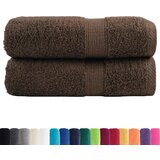 Premium ručnici za pranje SOLUND 2 kom. smeđi 30x30 cm 600 g/m² | Shoptok.si