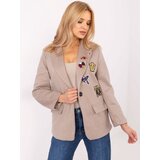 Italy Moda Blazer-DHJ-MA-A8770.47P-dark beige | Shoptok.si