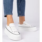 D/CEO marka niezdefiniowana White women's high-soled sneakers Selina | ePonuda.com