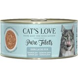 Cat&#039;s Love Pure Filets mokra hrana &quot;Losos&quot; cene