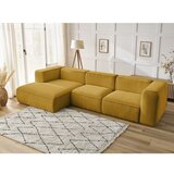 Bobochic Paris Oker žuta kutna garnitura od bouclé tkanine (s lijevim kutom) Zephyr – | shoptok.hr