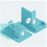 Tp-link TL-WPA4220 kit 300Mbps AV500 wifi powerline extender starter kit za mrežu preko strujne instalacije (TL-WPA4220 & TL-PA4010) | ePonuda.com
