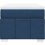 vidaXL Krevet s oprugama i madracem plavi 80x200 cm od tkanine | shoptok.hr