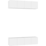 TV ormarići 4 kom bijeli 60 x 30 x 30 cm od iverice | shoptok.hr