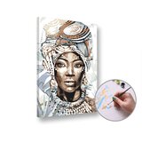  Slikanje po številkah AFRIČANKA - Level Medium (set za) Cene