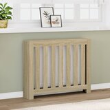 vidaXL Pokrov za radiator sonoma hrast 104x20x82 cm inženirski les cene