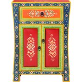 Maison Chic Ročno barvana Komoda - Predalnik 54x30x74 cm trden mangov les, (21720798) | Shoptok.si