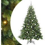  Umjetno božićno drvce s stalakom Zelena 210 cm PE i PVC | shoptok.hr
