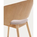 Kave Home Jedilni stol v naravni barvi Senoa – | Shoptok.si