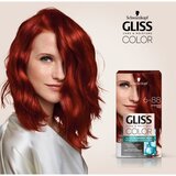 Schwarzkopf Gliss Color permanentna barva za lase odtenek 6-88 Intensive Red 1 kos | Shoptok.si