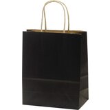  Vrečka darilna eko a5 25x10x22 PROMOCIJA - ČRNA Cene