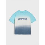 Sinsay Pamučna oversize majica s ombre uzorkiem | shoptok.hr