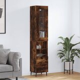  The Living Store Visoka omara dimljeni hrast 34,5x34x180 cm inženirski les - Visoka Omara, (21431008) | Shoptok.si